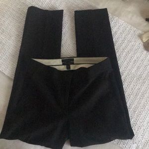 J Crew skinny black dress pants